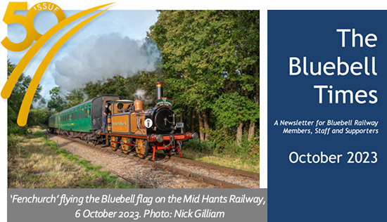 October 2023 edition of Bluebell Times