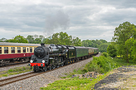 Camelot approaches Horsted Keynes - David Cable - 21 May 2023