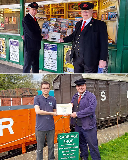 Donations from the Carriage Shop to the Goods Division and Horsted Keynes Station Fund - Chris Wilson - 22 April 2023
