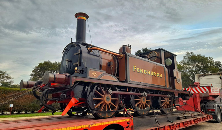 Fenchurch ready to leave for the Watercress Line Gala - Bluebell Railway - 2 October 2023
