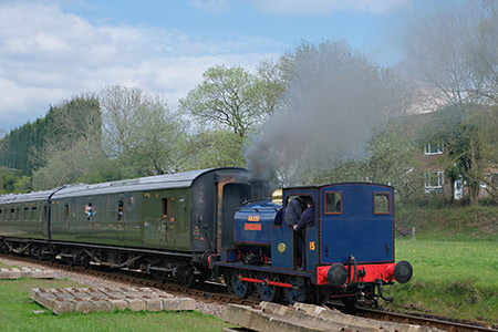 Hastings brings up the rear of the same train - Brian Lacey - 22 April 2023
