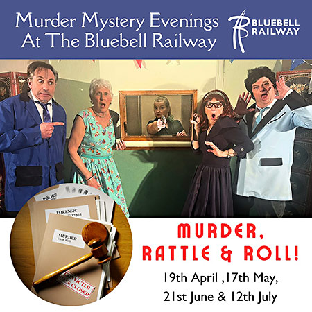 Spring dates for Murder Mystery evenings, 2024