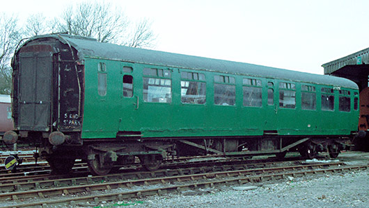 Bulleid 1456 at Horsted Keynes Railway - Richard Salmon - March 1994