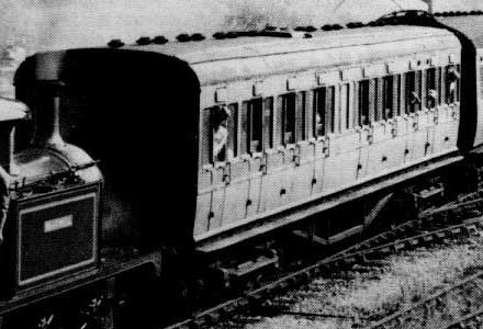 LSWR Lavatory Third 320 in the 1960s
