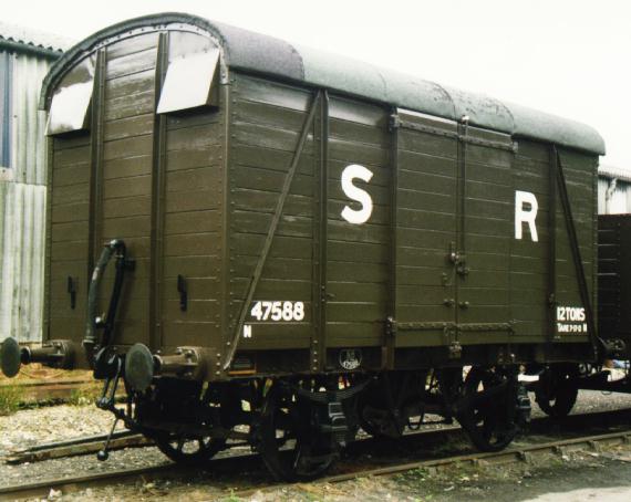 Bluebell Railway Wagons - Southern Railway 12 Ton ... salmon diagram 
