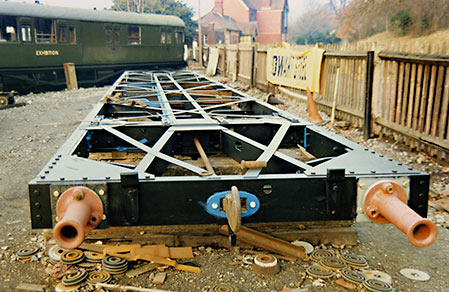 Underframe for LBSCR 7598 after shortening - Richard Salmon