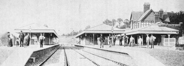 Horsted Keynes Station, as built