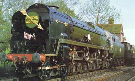 35027 'Port Line' with the Golden Arrow - Mike Esau