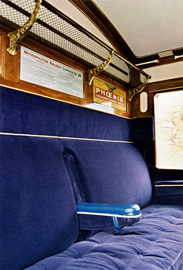 First Class interior as restored - Richard Salmon - May 2002