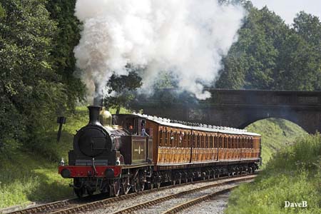 Relaunch train north of Horsted Keynes - Dave Bowles