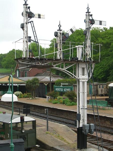 Platforms 1 and 2 Starting Signals