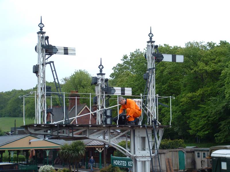 Platforms 1 and 2 Starting Signals
