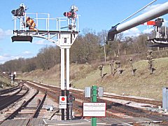 Platforms 1 & 2 starting signals
