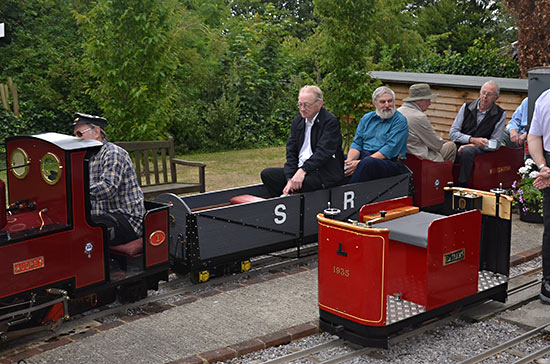 The late Dave Devlin at Sutton Valance