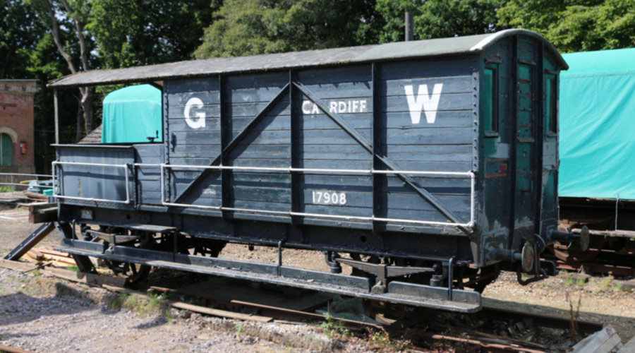GWR Toad brake van 17908 - Nigel Longdon - 27 August 2022